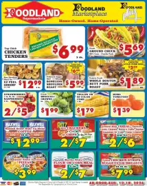 Foodland weekly ad week 33 Page 1