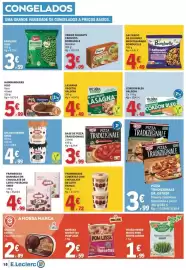 Folheto E.Leclerc semana 33 Página 10: Lasanha vegetal valsolia €4,49, Gelado vegan swee €4,99