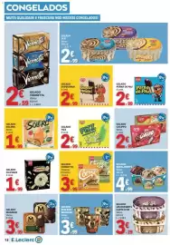 Folheto E.Leclerc semana 33 Página 12: Cornetto Tropical/Pistachio €3,99, Fizzy €2,99
