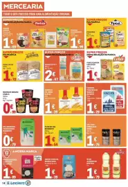 Folheto E.Leclerc semana 33 Página 14: Couscous tipiak €1,47, Fusilli n° 28 molisana €1,72