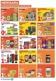 Folheto E.Leclerc semana 33 Página 16: Maionese calvé top down €1,48, Filete de atum em azeite tenorio €2,49