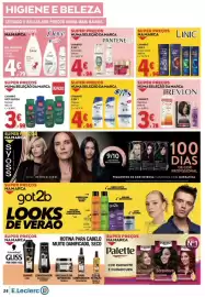 Folheto E.Leclerc semana 33 Página 26: Champô nutritivo revlon €3,78, Dove gel de banho juicy hydrate €4,79