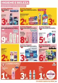 Folheto E.Leclerc semana 33 Página 29: Bandas de cera faciais veet pele sensível €5,59
