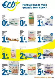 Folheto E.Leclerc semana 33 Página 33: Tarteletes alperce eco+ €1,39, Douradinhos de peixe eco+ €2,29