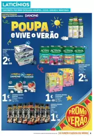 Folheto E.Leclerc semana 33 Página 9: Iogurte de soja alpro mirtilo €2,64, Iogurte líquido proteico yopro coco €1,99