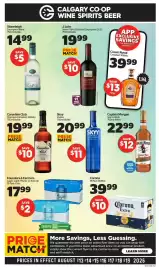 Calgary Co-op flyer week 33 Page 1