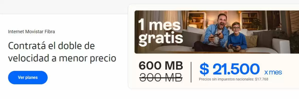 Movistar (válido hasta 2-09)