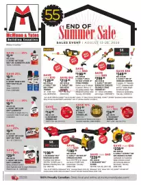 McMunn & Yates Building Supplies flyer Page 1