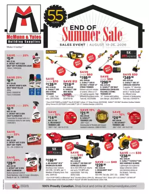 McMunn & Yates Building Supplies (valid until 26-08)