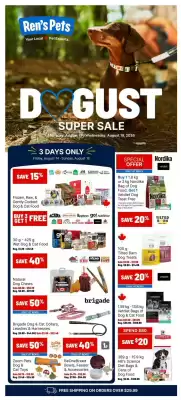 Ren’s Pets Depot (valid until 19-08)