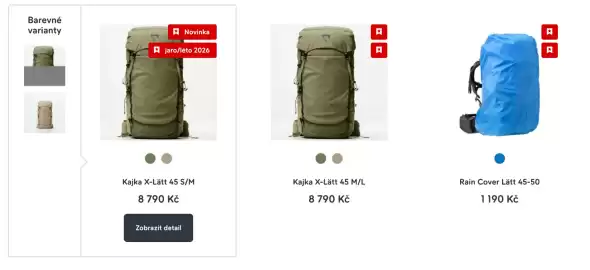 Fjallraven leták Strana 1