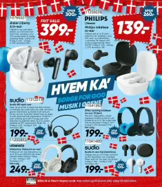 Bilka tilbudsavis Side 19: Philips trådløse in-ear €139,00, Sudio in-ear høretelefoner €199,00