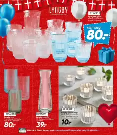 Bilka tilbudsavis Side 26: Lyngby karaffel €39,00, Lyngby glas €80,00