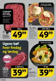 Løvbjerg tilbudsavis uge 33 Side 12: Friskhakket sashi oksekød 15-20% fedt €49,99, Verdensbøffer €49,99