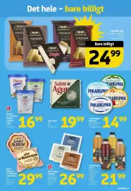 Løvbjerg tilbudsavis uge 33 Side 17: Castello ost €24,99, Philadelphia flødeost €14,99