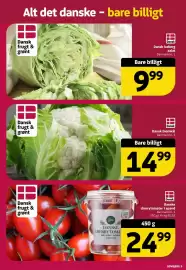 Løvbjerg tilbudsavis uge 33 Side 5: Dansk iceberg salat €9,99, Dansk blomkål €14,99