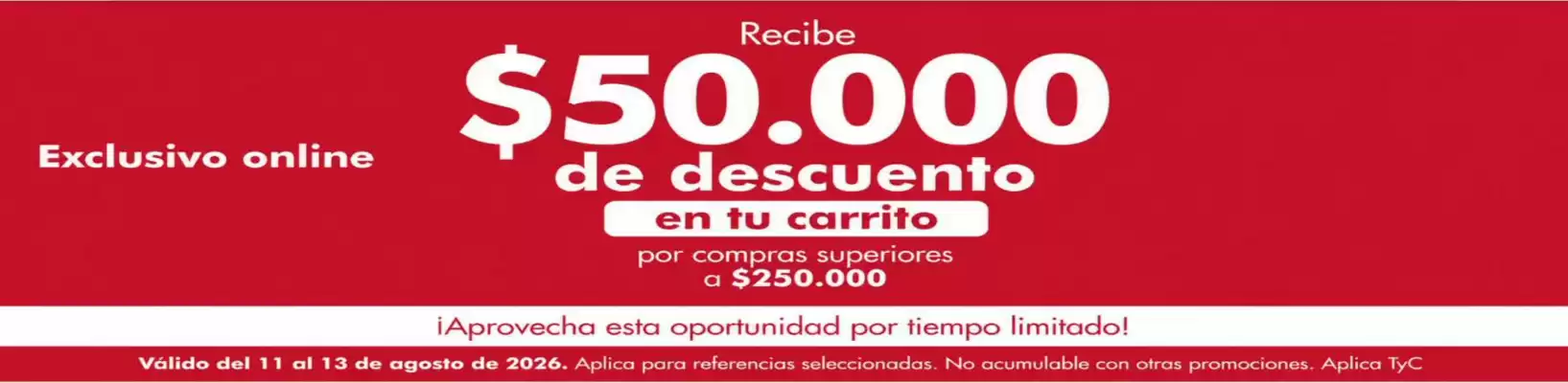 calzatodo (válido hasta 15-08)