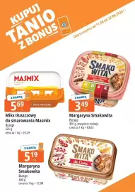 E.Leclerc gazetka Strona 23: Margaryna Smakowita €3,49, Miks tłuszczowy do smarowania Masmix Klasyczny €5,69