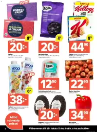 Pekås reklamblad vecka 34 Sida 4: 20. ST coop BLACK TEA. FOREST FRUIT SHOGSSARSSMAK SEQVEERSHAG METSAMARIBORNE 8°.20 Xtra