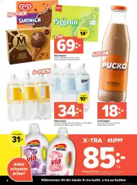 Pekås reklamblad vecka 34 Sida 6: 6 x6 10-PACK SANDWICH ORIGINAL M MAGNUM CRUNCHY SALTED CARAMEL CONE CHOCOLATE CARAMES