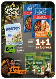 Groszek gazetka | Supermarket Strona 14: Sos Sałatkowy Kamis €1,29, Kiełbaski Ślązerki Morliny €0,01