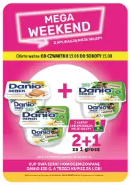 Groszek gazetka | Supermarket Strona 6: Serki Homogenizowane Danio €1,00
