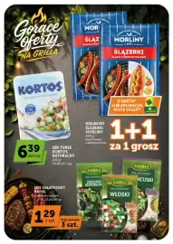Groszek gazetka | Minimarket Strona 7: Sos Sałatkowy Kamis €1,29, Kiełbaski Ślązerki Morliny €0,01