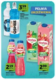 ABC gazetka | Market Strona 28: Napój izotoniczny OSHEE €3,59, Napój Hortex jabłko limonka malina €2,19