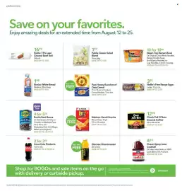 Publix weekly ad week 33 Page 16: Bush's Best Beans €5,00, Publix classic salad blend €1,49