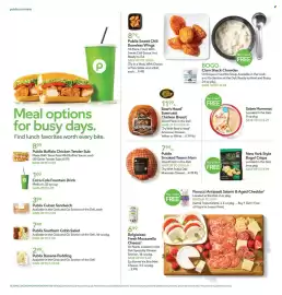 Publix weekly ad week 33 Page 8: Boar's Head Everroast Chicken Breast €11,99, Publix Smoked Tavern Ham €7,99