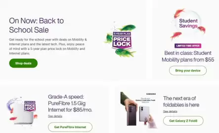 Telus flyer Page 1
