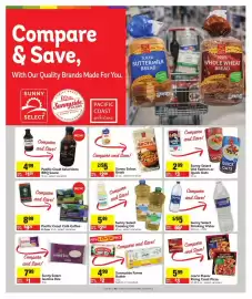 Save Mart weekly ad Page 2: Pacific Coast Café Coffee €8,99, Sunny Select Cooking Oil €5,49