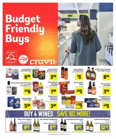 Save Mart weekly ad Page 5: Sunny Select Pasta €5,00, Pacific Coast Selections Deli Rolls €3,49