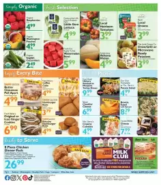 Festival Foods weekly ad week 33 Page 4: Little Gem Lettuce €4,99, Minnesota Grown Local Heirloom Tomatoes €3,99