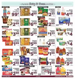 Food Town weekly ad week 33 Page 10: Savannah Classics Macaroni & Cheese €5,99, Heritage cream cheese €1,69