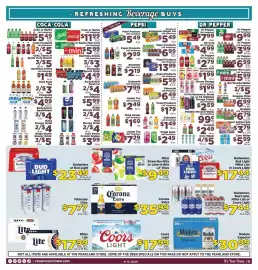 Food Town weekly ad week 33 Page 11: Corona Extra €35,99, Brisk Drinks €1,69