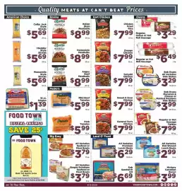 Food Town weekly ad week 33 Page 14: Hart Teriyaki Chicken €7,99, Land o frost premium sub sandwich kit €6,69
