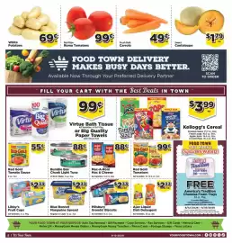 Food Town weekly ad week 33 Page 2: Fresh Bulk Carrots €0,49, Blue Bonnet Margarine Spread €2,33