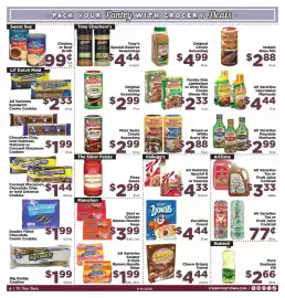 Food Town weekly ad week 33 Page 8: Big Daddy Cookies €1,99, Kellogg's Zucaritas Cereal €4,44