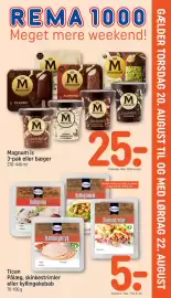 REMA 1000 tilbudsavis uge 34 Side 21: Magnum is 3-pak eller bæger €25,00