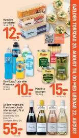 REMA 1000 tilbudsavis uge 34 Side 23: Paradiso asparges €15,00, Humlum tarteletter €12,00