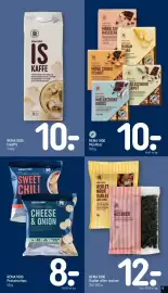 REMA 1000 tilbudsavis uge 34 Side 9: REMA 1000 Proteinchips €8,00, REMA 1000 Dadler eller rosiner €12,00