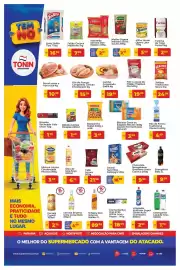 Catálogo Tonin Superatacado Página 1: Galo - biscoito recheado €1,79, Solito - arroz tipo €16,99