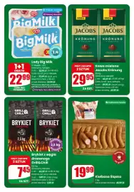 Dino gazetka tydzień 33 Strona 1: Kawa mielona Jacobs Krönung €29,95, Kiełbasa Śląska Rydzyna €19,99