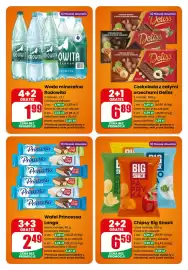 Dino gazetka tydzień 33 Strona 2: Wafel Princessa Longa €1,24, Woda mineralna Rodowita €1,32