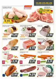 Słoneczko gazetka Strona 2: Zapiekaniec z Ogórkiem Bukat €3,29, Kiełbasa bez osłonki JBB €2,19