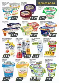 Słoneczko gazetka Strona 3: Serek Danio €3,49, Serek Fantasia €2,99