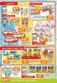 Gama gazetka Strona 6: Serek twarogowy Almette €5,69, Worki na śmieci Gama €3,99