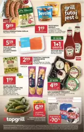 Stokrotka gazetka tydzień 33 Strona 13: Kiszka Ziemniaczana Gzella €9,89, Ser Camembert Président €4,99