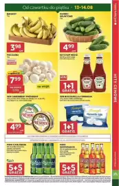Stokrotka gazetka tydzień 33 Strona 5: Banany €3,98, Ogórki Gruntowe €4,99